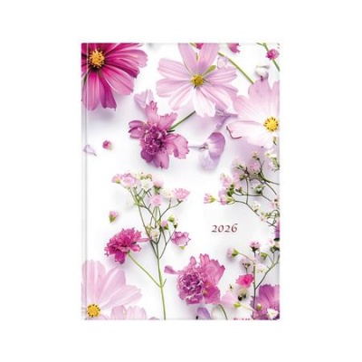 Naptár, tervező, B5, heti, TOPTIMER, "Joy", pillangóvirág