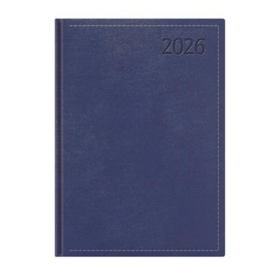 Naptár, tervező, B5, napi, TOPTIMER "Traditional", kék