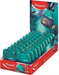 Hegyező display, kétlyukú, tartályos, MAPED „Dragon Shaker sárkány”